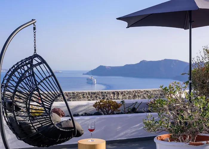 Sensia With Hot Tub And Caldera View イア