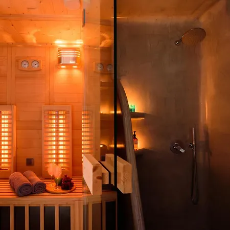 Villa Sensia With Hot Tub And Caldera View Ía