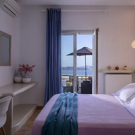 וילה Sensia With Hot Tub And Caldera View *